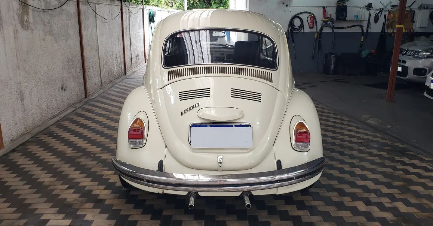 FUSCA 1600 GASOLINA CARBURAÇÃO ÚNICA 2P MANUAL 1970